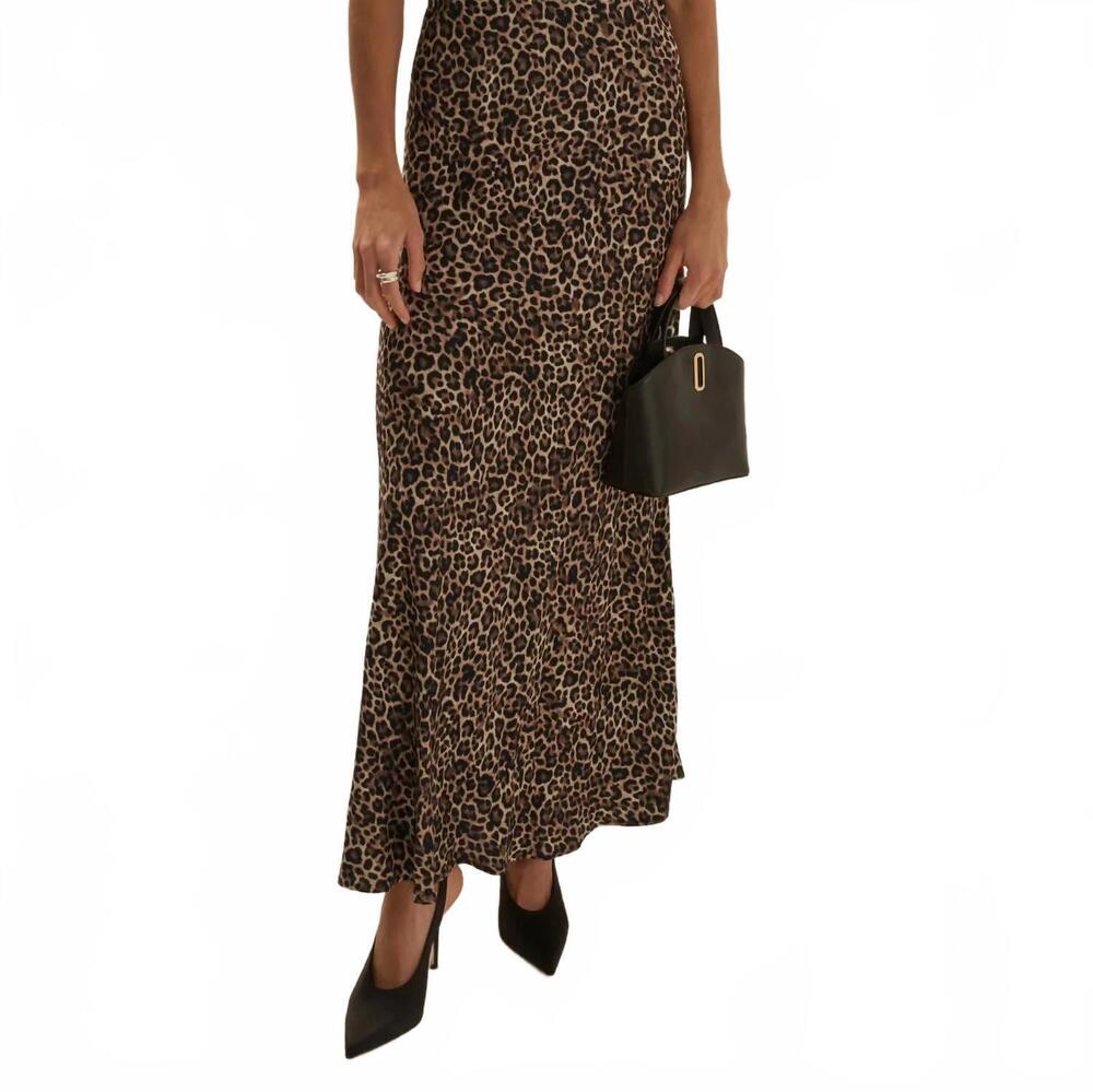 NEW FAVORITE DAUGHTER women's the all yours maxi dress in leopard
